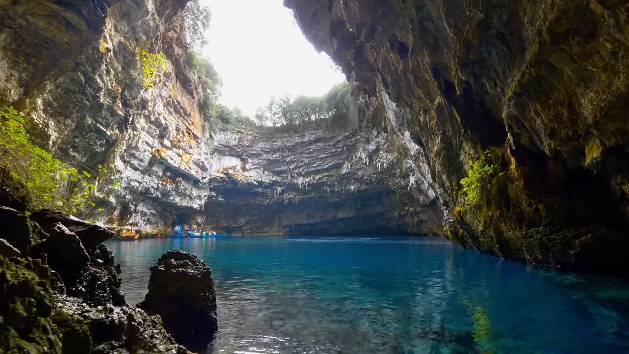 Melissani Cave