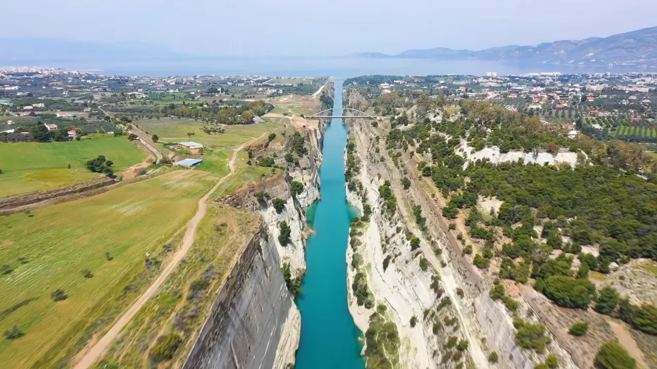 Greece Corinth Canal: Engineering Feat