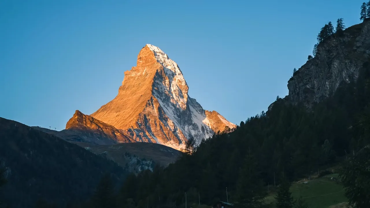 Switzerland Zermatt and the Matterhorn