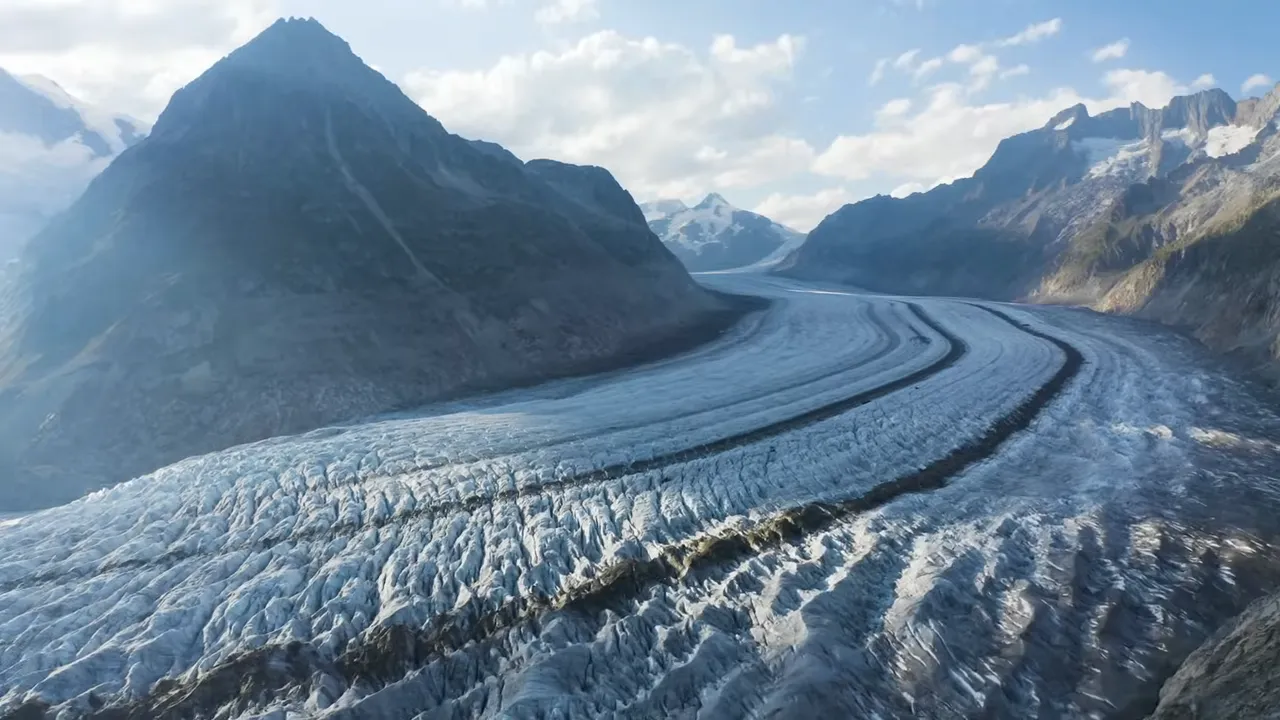 Switzerland Aletsch Glacier