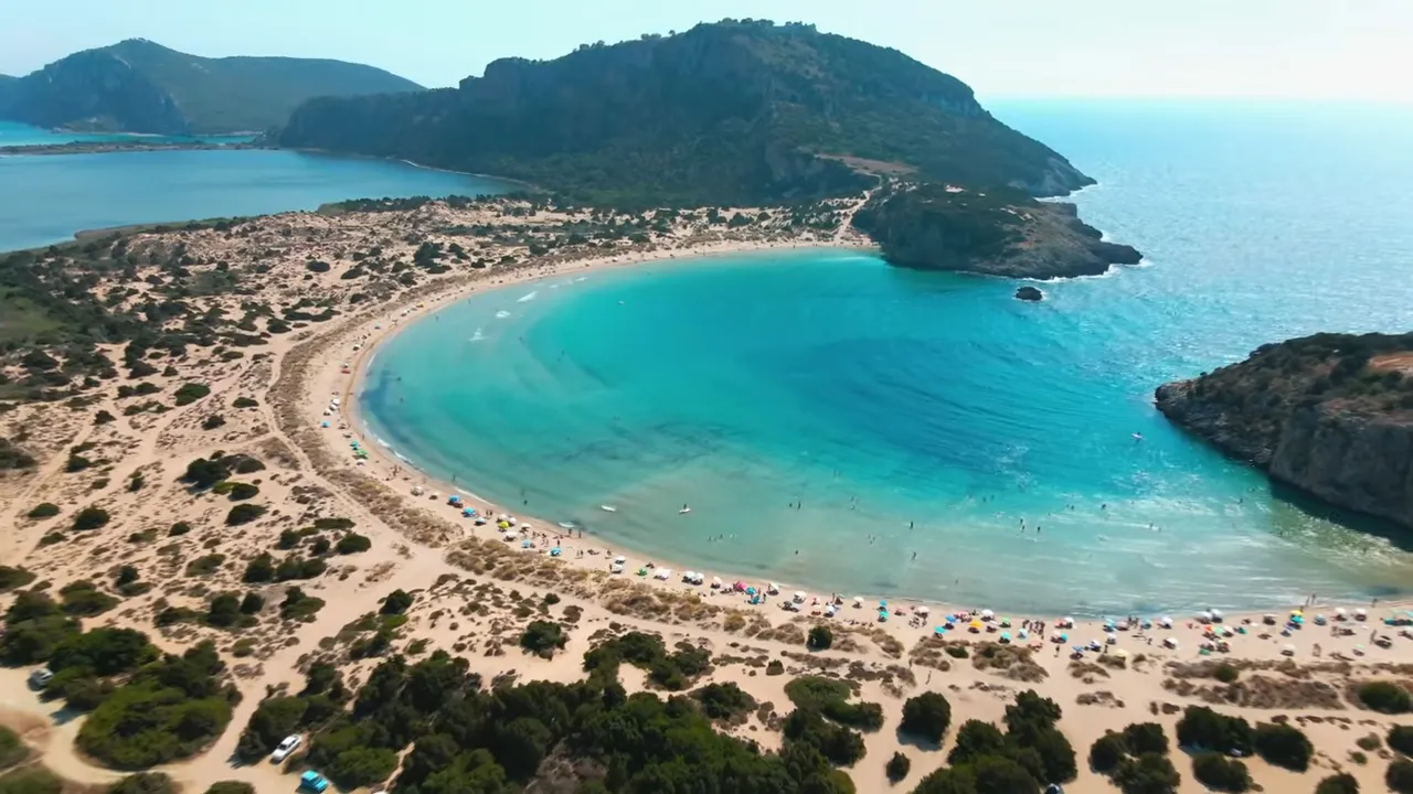 Greece Voidokilia Beach: Nature’s Omega