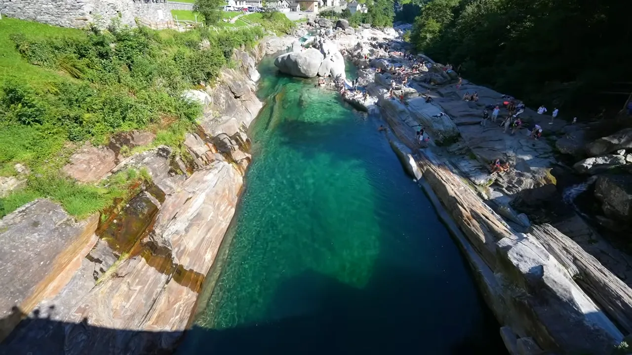 Switzerland Valle Verzasca: A Natural Swimming Paradise