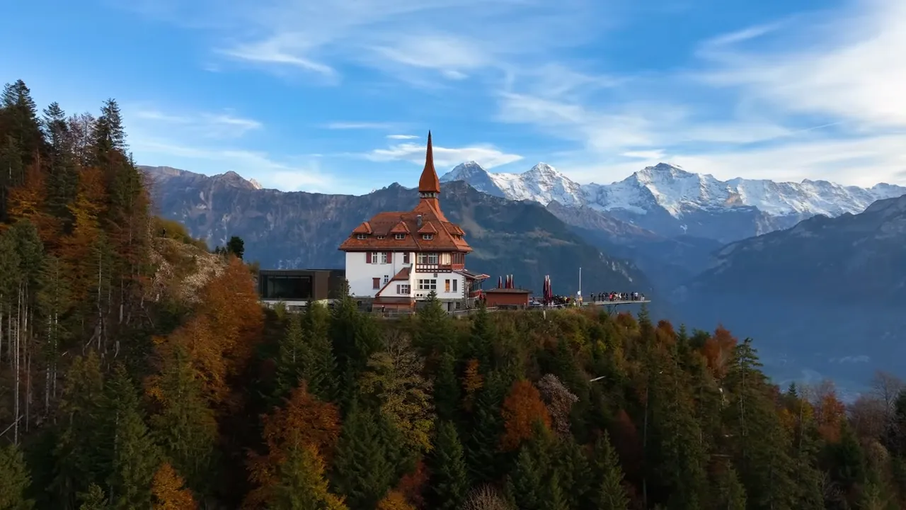 Switzerland Harder Kulm: Panoramic Views